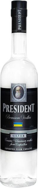 Горілка President Silver 40% 0.5 л